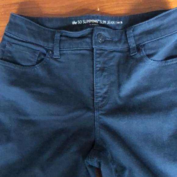 Chico's Denim - Chico’s black so slimming slim jean Sz 2 in EUC.